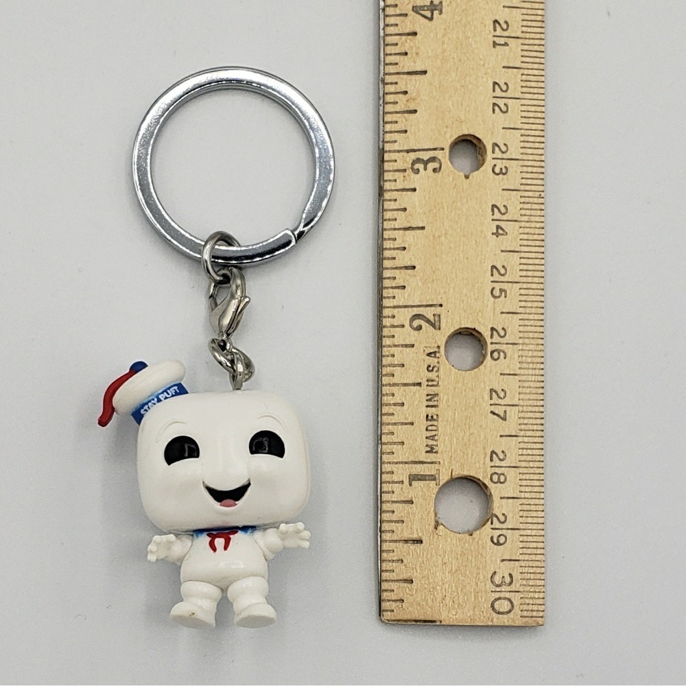 Funko‎ Pop Stay Puff Marshmallow Man Keychain Key Ring